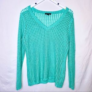 Teal Sweater Cover Up